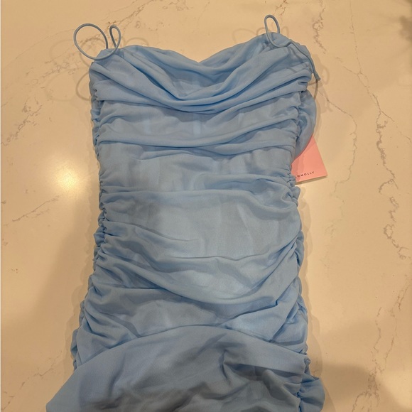 Hello Molly | Dine and Dash Dress | Color: Blue | Size: XS | Brand new w/ tag - Picture 4 of 6